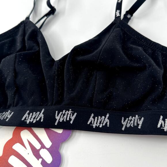 Yitty Shimmered Iconic Black Spotlight Shaping Bralette Size XS - Picture 6 of 9